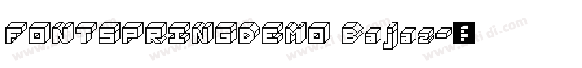 FONTSPRINGDEMO Bajaz字体转换